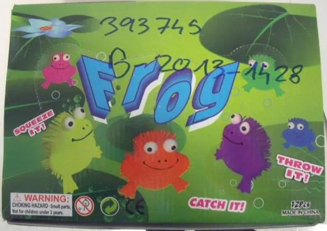 Giocattolo di spremere «Frog / Baby Bushy Spider» — foto 2 dell'alert A12/0073/14