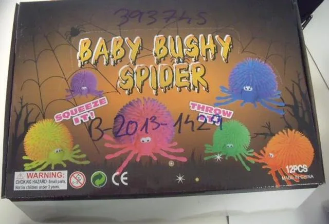 Giocattolo di spremere «Frog / Baby Bushy Spider» — foto 4 dell'alert A12/0073/14