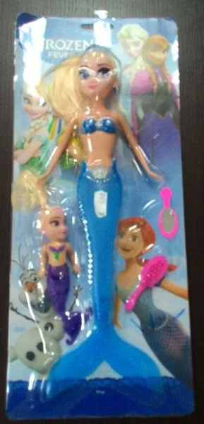 Set di bambole di plastica «Frozen Fever» (Unknown)
