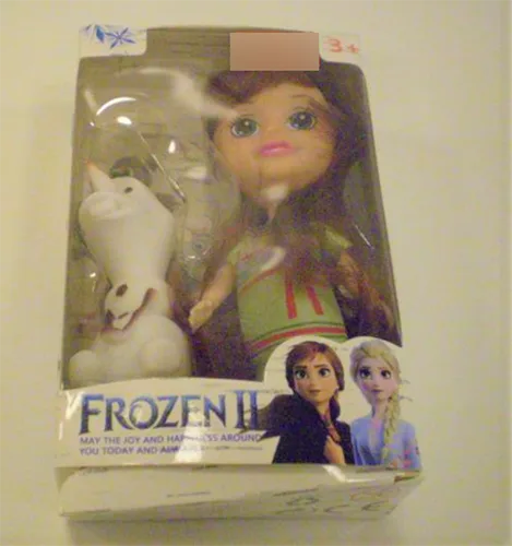 Set di bambole di plastica «Frozen II»
