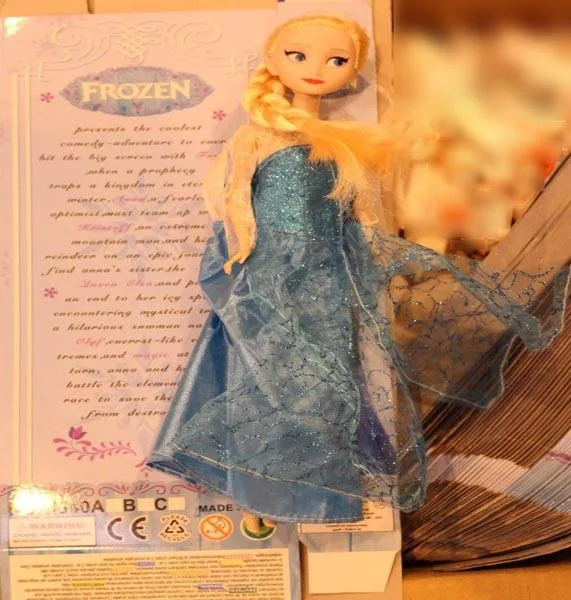 Bambola di plastica «Frozen (may be counterfeit)» — foto 2 dell'alert A12/0162/15