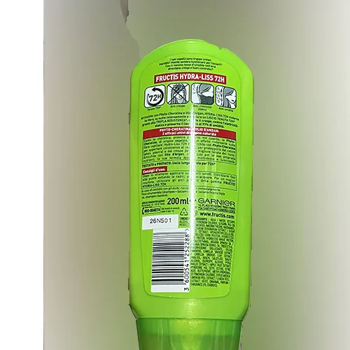 Condizionatore «FRUCTIS BALSAMO CREMA FORTIFICANTE HYDRA-LISS 72H» — foto 2 dell'alert A12/01238/24