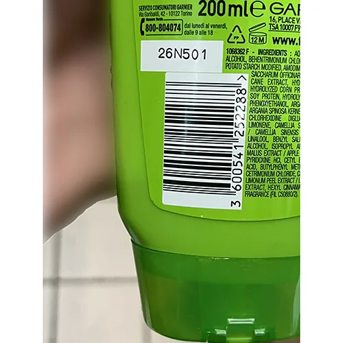 Condizionatore «FRUCTIS BALSAMO CREMA FORTIFICANTE HYDRA-LISS 72H» — foto 3 dell'alert A12/01238/24