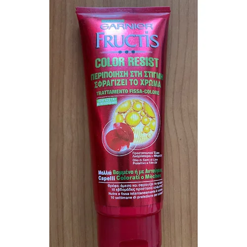 Crema per capelli «Fructis color resist» (Garnier)