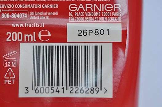 Balsamo per capelli «Fructis» — foto 10 dell'alert A12/01520/23