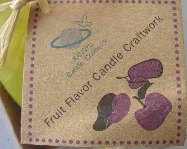 Candele decorative «Fruit Flavor Candle Craftwork» — foto 3 dell'alert A12/0782/15