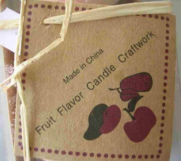 Candele decorative «Fruit Flavor Candle Craftwork» — foto 3 dell'alert A12/0781/15