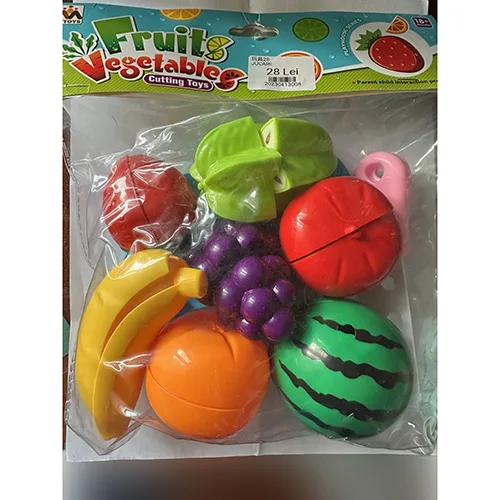Set di giocattoli in plastica «FRUITS VEGETABLE» — foto 2 dell'alert A12/01813/24