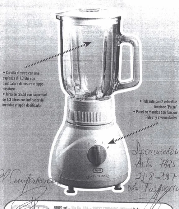 Frullatore di vetro (BJM)