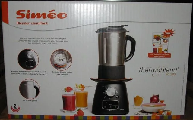 Frullatore elettrico per alimenti "Blender Chauffant" (Siméo)