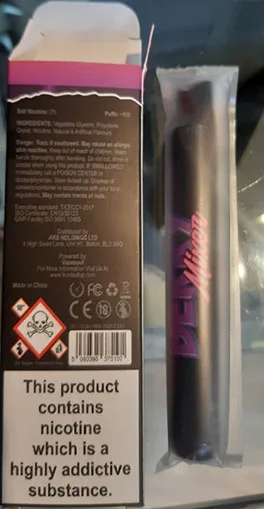 Sigaretta elettronica usa e getta «Frunk Bar 20mg 2ml» — foto 2 dell'alert A12/01880/21