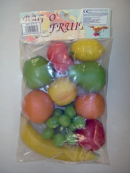 Frutta di plastica (BAG O’ FRUIT)