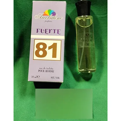 Eau de toilette «Fuerte 81» — foto 1 dell'alert SR/00115/25