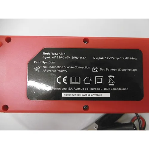 Caricabatterie «Fully automatic battery charger» — foto 4 dell'alert SR/03714/25