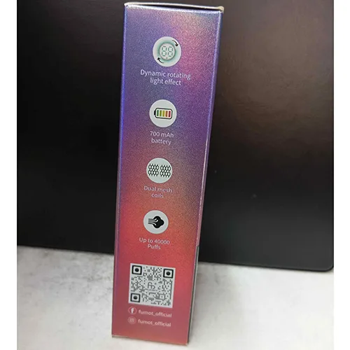 Sigaretta elettronica monouso «FUMOT Leopard 40K - Peachy Mango Pineapple» — foto 4 dell'alert SR/03669/25
