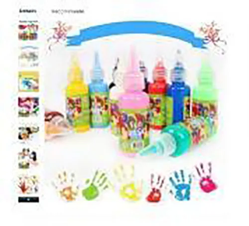 Vernice per dito «Fun paint set» (RSW International Ltd)