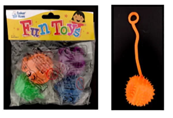 Sfera di oscillazione lampeggiante «Fun Toys Flashing Swing Balls» (Baker Ross)
