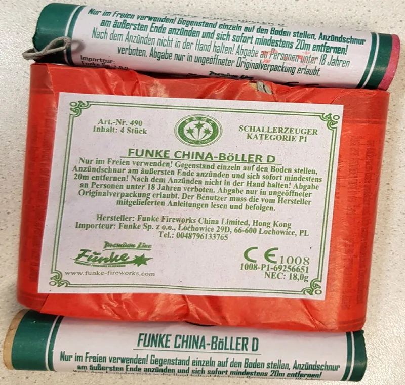 Fuochi d'artificio «Funke China-Böller D» (Funke)