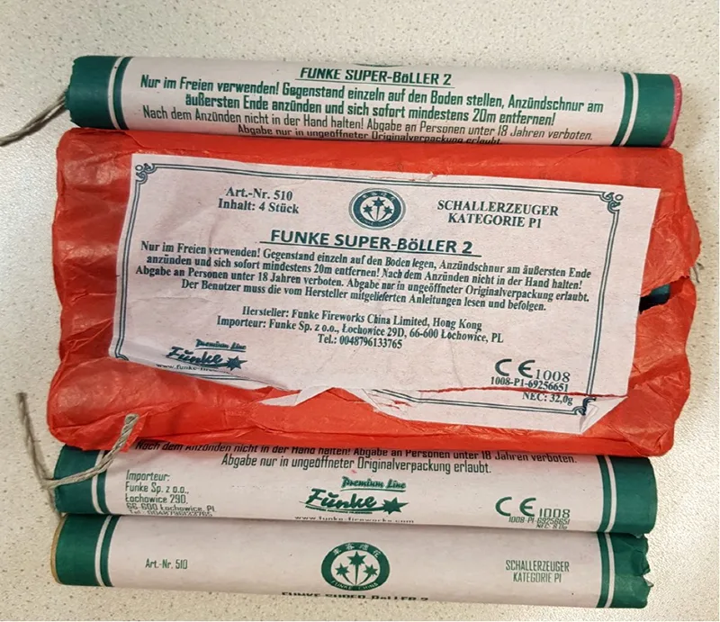 Fuochi d'artificio «Funke Super-Böller 2» (Funke)