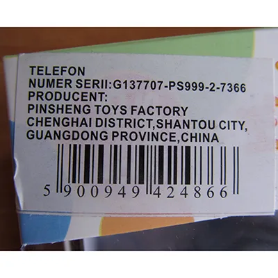 Telefono giocattolo «Funny cell phone» — foto 4 dell'alert A12/01511/24