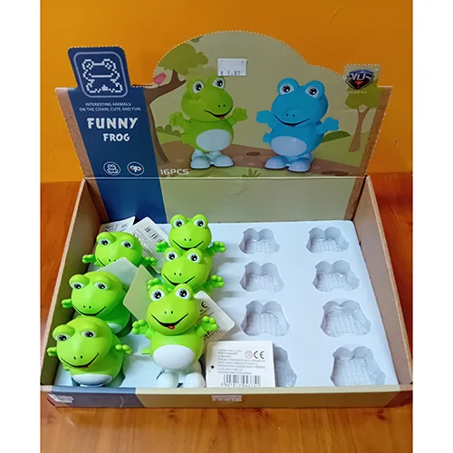 Giocattolo di plastica «Funny frog»