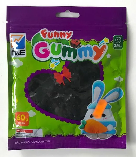 Giocattolo di melma «Funny Gummy» (M&amp;E)
