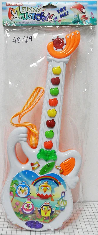 Chitarra giocattolo a batteria «FUNNY MUSICIAN» (XUSHENG)