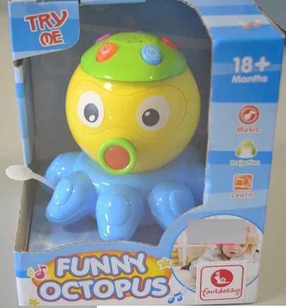 Giocattolo di plastica «FUNNY OCTOPUS» (Fantástiko)
