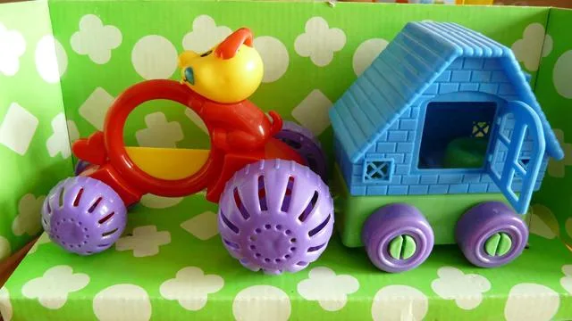 Giocattolo pull-along «Funny - Pull Line Play Set» — foto 3 dell'alert A12/1703/14