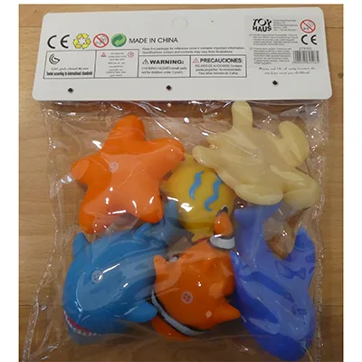 Set di giocattoli da bagno in plastica «FUNNY RATTLE &amp; BATHE» — foto 3 dell'alert A12/01526/24