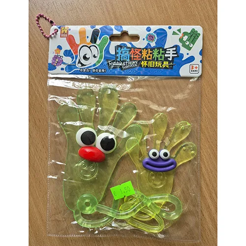 Giocattolo di plastica «Funny sticky hands»