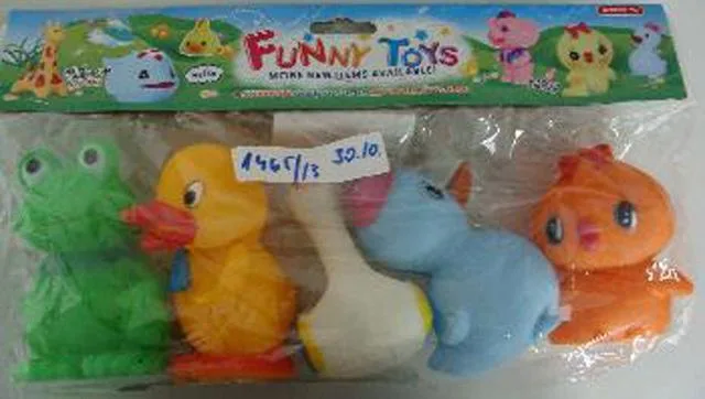 Set di giocattoli di plastica «Funny Toys» — foto 2 dell'alert A12/0241/14