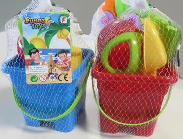 Set di giocattoli da spiaggia «Funny Toys» (YF - Yong Feng)