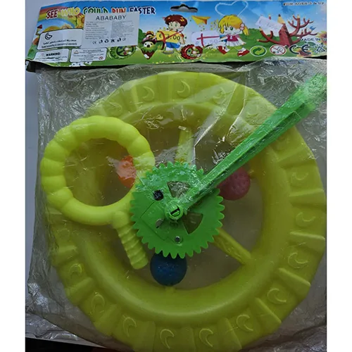 Spingere lungo il giocattolo «FUNNY WHEEL» (Abababy)