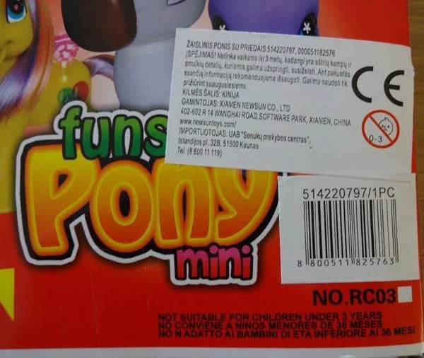 Pony con accessori «Funs Pony mini» (Unknown)
