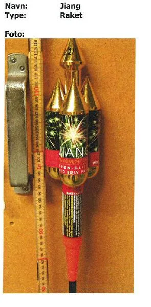 Fuochi d'artificio – Jiang (Jiang)