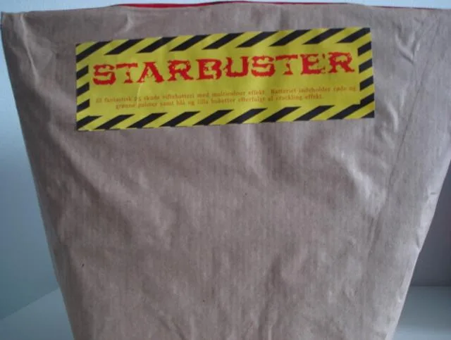 Fuochi d'artificio "Starbuster" (Fyrværkerieksperten)
