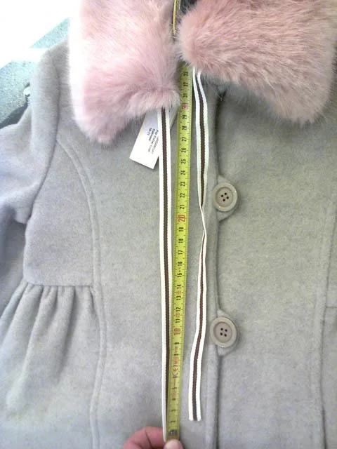 Cappotto delle ragazze «Fur Collar Coat» — foto 2 dell'alert A12/1015/14