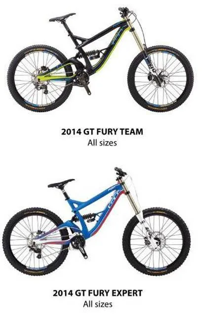 La bicicletta «Fury Team and Fury Expert» — foto 1 dell'alert A12/1629/14