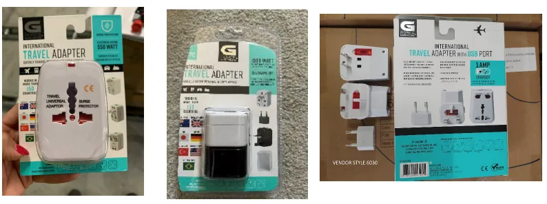 Adattatore di viaggio «G Force Travel Adapter Plug» — foto 1 dell'alert A12/02265/23
