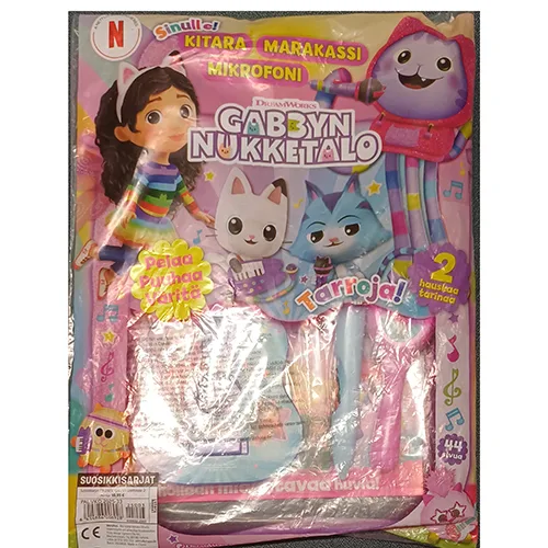 Sonagli giocattolo «Gabby's Dollhouse 2 Magazine» (Suosikkisarjat)