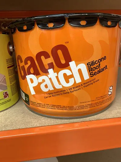 Sigillante per tetto in silicone «GacoPatch silicone roof sealant» — foto 1 dell'alert A12/01654/22