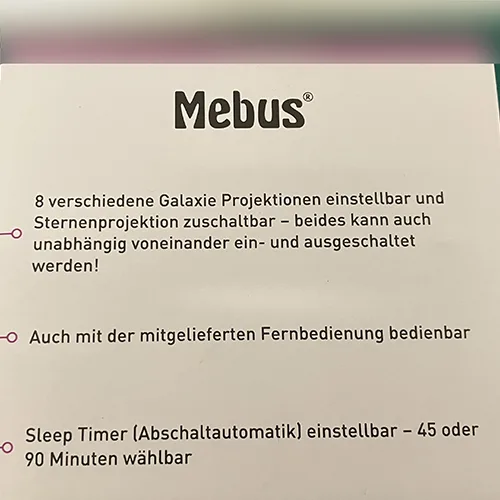 Proiettore «Galaxie- und Sternenhimmelprojektor "Astronaut"» — foto 5 dell'alert SR/01520/26