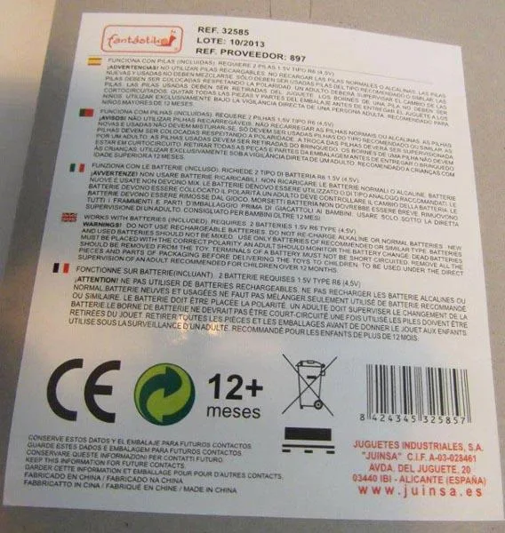 Telefono cellulare giocattolo «GALBTY Natc2 Mobile Phone» — foto 2 dell'alert A11/0116/16