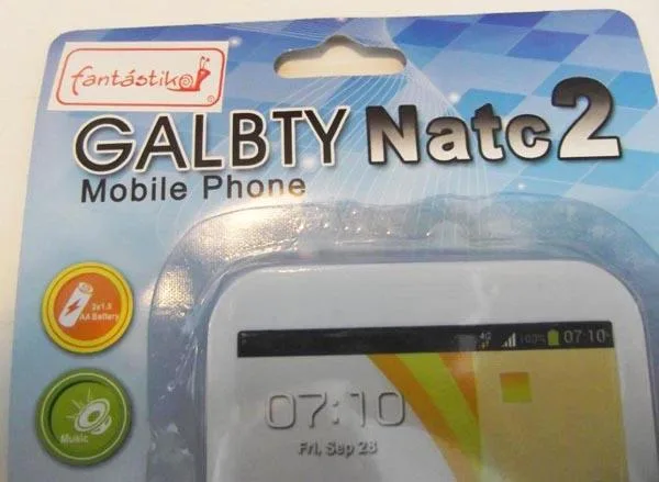 Telefono cellulare giocattolo «GALBTY Natc2 Mobile Phone» — foto 3 dell'alert A11/0116/16