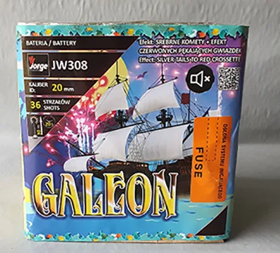 Fuochi d'artificio «Galeon» (JORGE Fireworks)