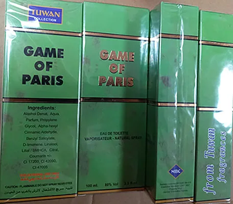 Eau de toilette «GAME OF PARIS» — foto 2 dell'alert A12/02553/23
