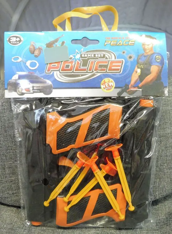 Set di giocattoli in plastica «Game Set Police»