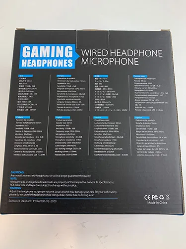 Auricolari «Gaming Headphones» — foto 4 dell'alert A12/02373/23