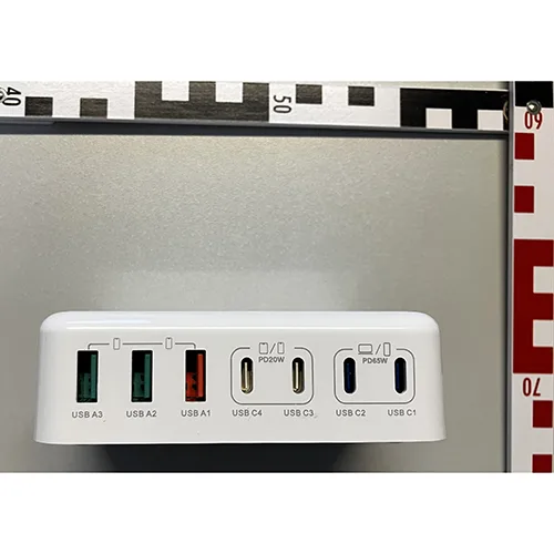 Caricabatterie USB «GaN 7 Port Fast Charger Station» — foto 3 dell'alert SR/01040/25
